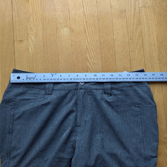 Wind river cargo pants womens gray 8x32 zipper and button front closure pockets - Picture 11 of 11